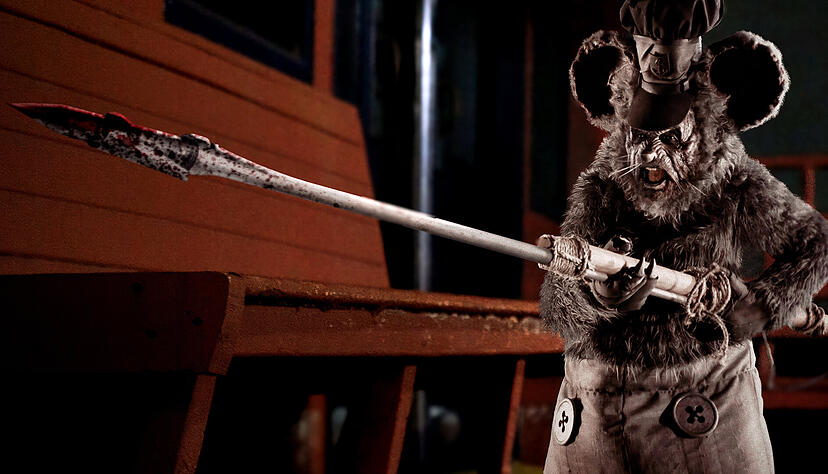 Maus-B&ouml;sewicht Screamboat Wilie (David Howard Thornton) hat nur ein Ziel: alle an Bord des Schiffes nach und nach ins Jenseits zu bef&ouml;rdern.