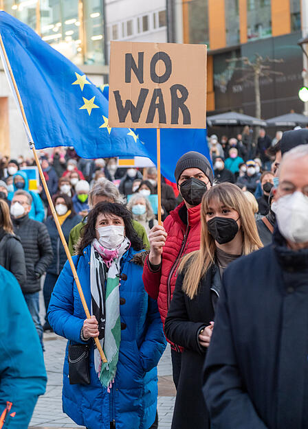 Friedensdemo Kiliansplatz