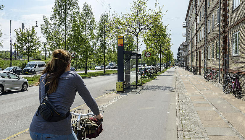 Breit, glatt asphaltiert und mit nur wenigen Kreuzungen: So sehen die „Super-Radschnellwege“ (dänisch: Supercykelstier) in und um Kopenhagen aus. Foto: Supercykelstier