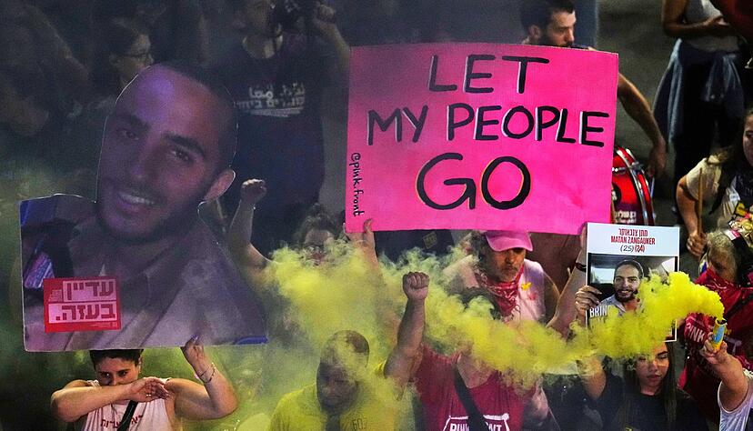 Auch in Israel werden Forderungen nach einem Ende des Krieges laut. Auch in Israel werden Forderungen nach einem Ende des Krieges laut.