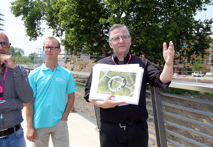 Terassengestaltung auf der Buga