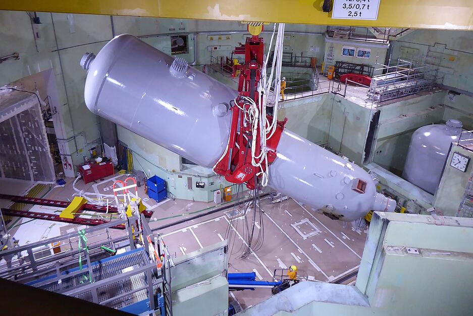 Highlights beim Rückbau im GKN I Highlights beim Rückbau im GKN I