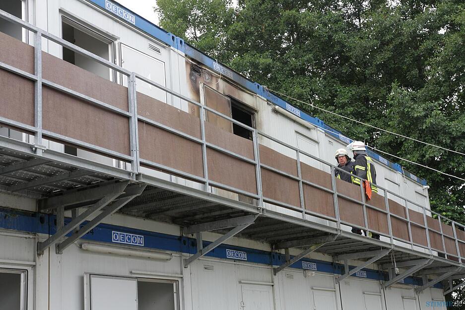 Brand in Asylbewerberheim Eppingen | 8.9.