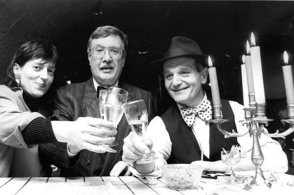 31.12.1993. Drink-out-Fete im Heilbronner Jazzclub Cave 61. 31.12.1993. Drink-out-Fete im Heilbronner Jazzclub Cave 61.