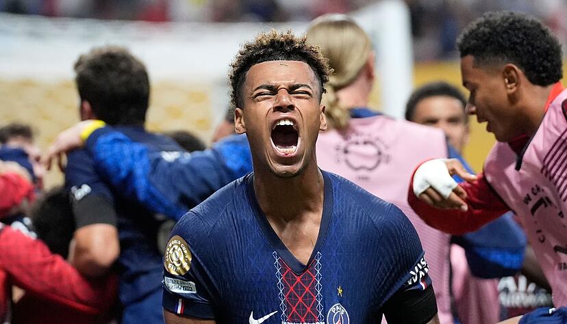 Matchwinner für Paris: Desiré Doué.