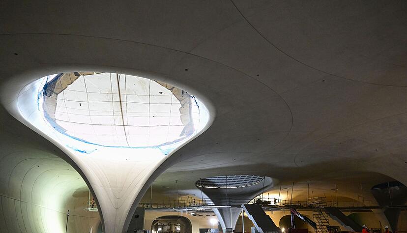 Lichtauge auf der Stuttgart-21-Baustelle (Archivbild) Lichtauge auf der Stuttgart-21-Baustelle (Archivbild)