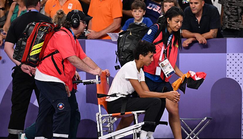 In Paris verausgabte sich Malaika Mihambo im Weitsprung-Finale. (Archivbild)