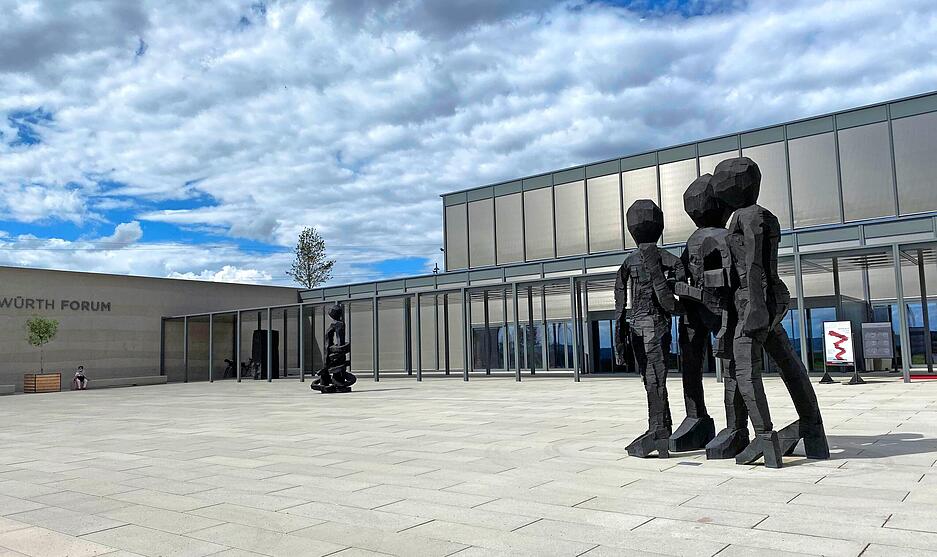 Der Neubau des Carmen-Würth-Forums in Gaisbach ist nach Plänen des Berliner Büros David Chipperfield Architects entstanden und ist Veranstaltungsort und Museum.