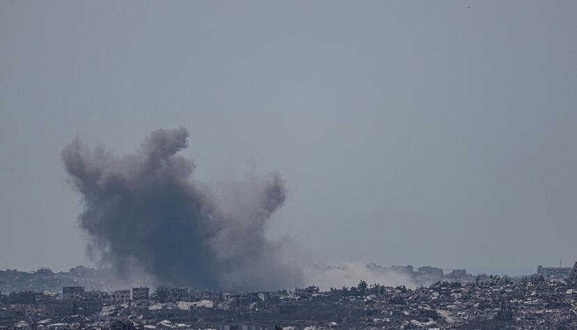 Die Kämpfe im Gazastreifen gehen weiter. Die Kämpfe im Gazastreifen gehen weiter.