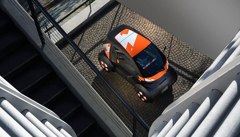 Minimale Mobilität im Fokus: Klein und wendig - diese Vorteile kann das kleine Gefährt in der Stadt gut ausspielen.