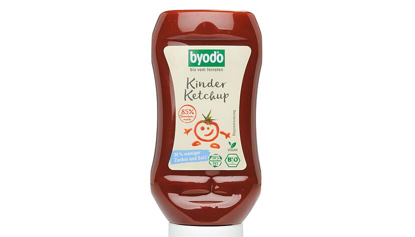 Byodo Kinderketchup: Der beste Kinderketchup im Test überzeugt durch Bioqualität mit ausgewogener Süße. Byodo Kinderketchup: Der beste Kinderketchup im Test überzeugt durch Bioqualität mit ausgewogener Süße.