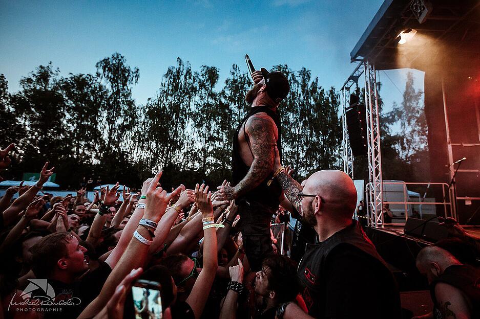 24 Bands von Rock bis Death Metal kommen im Juli 2019 nach Nordheim. Das Sunstorm-Festival geht in neunte Runde. Undatierte Aufnahme.