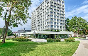 Das Parkhotel am Stadtgarten bewirbt sich als Gastgeber für einen Teilnehmer an der Fußball-EM 2024.