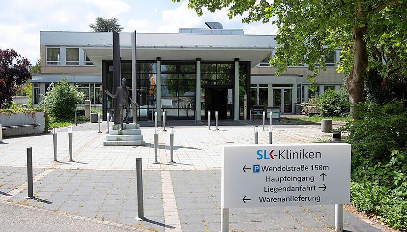 Das Geb&auml;ude des alten Krankenhauses der SLK-Kliniken ist jetzt die Geriatrische Reha-Klinik Brackenheim.