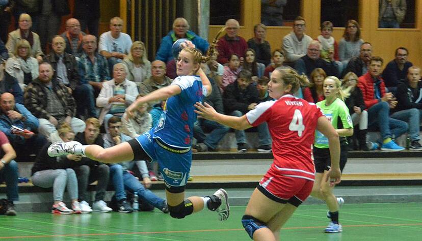 Selina Kalmbach (links) bleibt in Neckarsulm. Foto: NSU Handball Selina Kalmbach (links) bleibt in Neckarsulm. Foto: NSU Handball