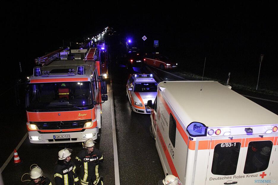 Unfall bei Kupferzell | 2.3.