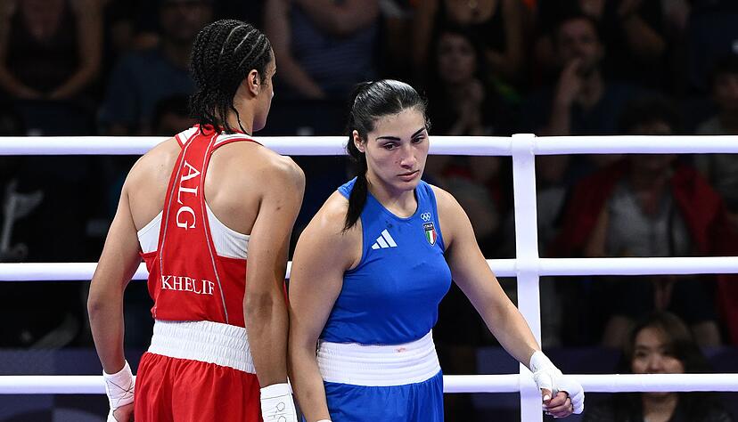Angela Carini (r.) ist inzwischen wieder als Boxerin aktiv.