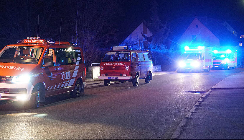 Ein defekter &Ouml;lofen l&ouml;ste in Meimsheim einen gr&ouml;&szlig;eren Einsatz der Rettungskr&auml;fte aus. Foto: 7aktuell.de/ F.Hessenauer