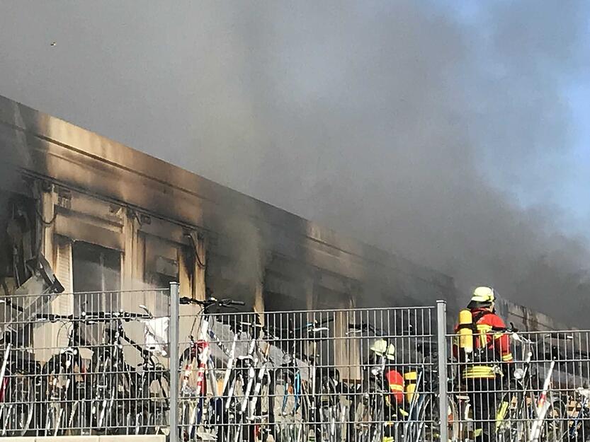 Brand in Ha&szlig;mersheim