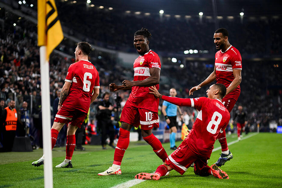 Der Jubel beim VfB Stuttgart kannte keine Grenzen. Der Sieg war hochverdient.