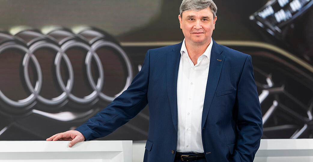 Audis Finanzvorstand J&uuml;rgen Rittersberger erwartet ein weiter herausforderndes Jahr, sieht allerdings auch Chancen durch die laufende Modelloffensive.