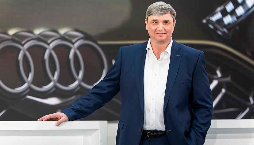 Audis Finanzvorstand J&uuml;rgen Rittersberger erwartet ein weiter herausforderndes Jahr, sieht allerdings auch Chancen durch die laufende Modelloffensive.