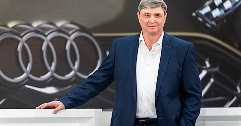 Audis Finanzvorstand Jürgen Rittersberger erwartet ein weiter herausforderndes Jahr, sieht allerdings auch Chancen durch die laufende Modelloffensive. Audis Finanzvorstand Jürgen Rittersberger erwartet ein weiter herausforderndes Jahr, sieht allerdings auch Chancen durch die laufende Modelloffensive.