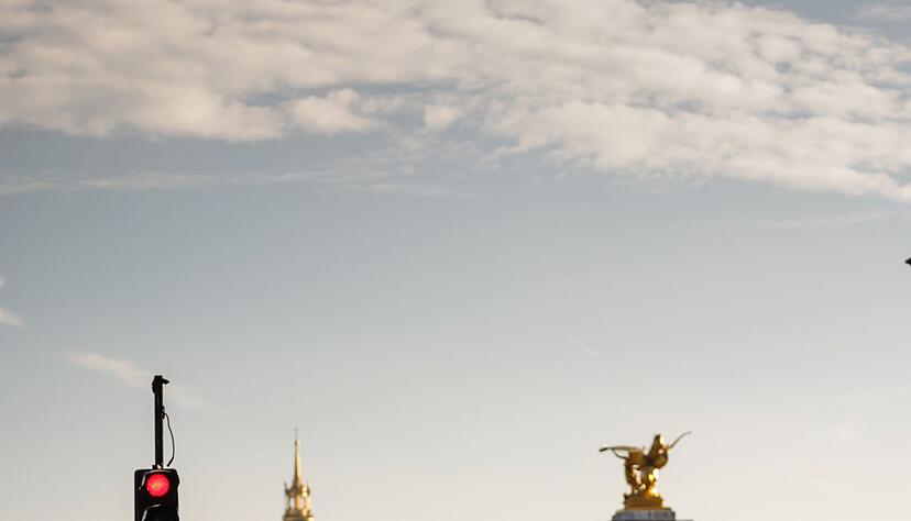 Wuseliger Verkehr: Im DS bleibt man ruhig und gelassen - zudem scheinen die anderen auch etwas mehr Respektabstand zu halten.
