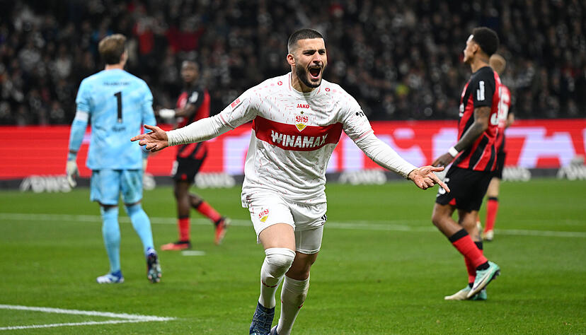 Deniz Undav war beim 2:1-Sieg der Schwaben Mann des Tages. Deniz Undav war beim 2:1-Sieg der Schwaben Mann des Tages.
