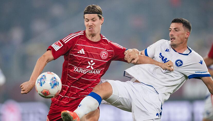 Kein Sieger im Duell zwischen Fortuna Düsseldorf und dem Karlsruher SC.