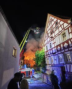 Brand in Bad Friedrichshall-Duttenberg Brand in Bad Friedrichshall-Duttenberg