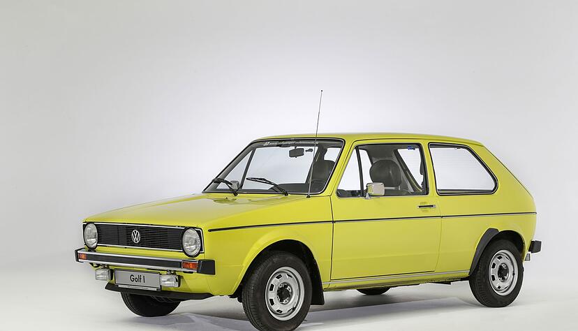 Der Urmeter: Mit dem Golf I bricht VW in breiter Masse in die Moderne auf - bis heute eine Bank im Programm.