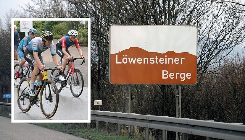 Bei der zweiten Etappe der Deutschland-Tour wird es hügelig – etwa in den Löwensteiner Bergen. Bei der zweiten Etappe der Deutschland-Tour wird es hügelig – etwa in den Löwensteiner Bergen.