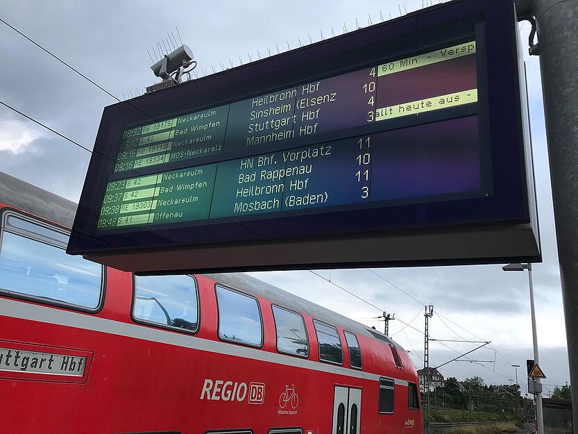 Stadtbahn bei Bad Friedrichshall entgleist