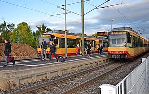 Beseitigung eines Nadelöhrs: Die AVG will die Strecke zwischen Leingarten und Schwaigern 2024 zweigleisig ausbauen.
Foto/Archiv: Kostner