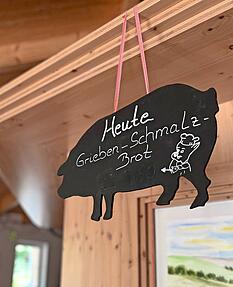 Im Toskana-Caf&eacute; gibt es nicht nur Kuchen und Torten, sondern auch Deftiges.