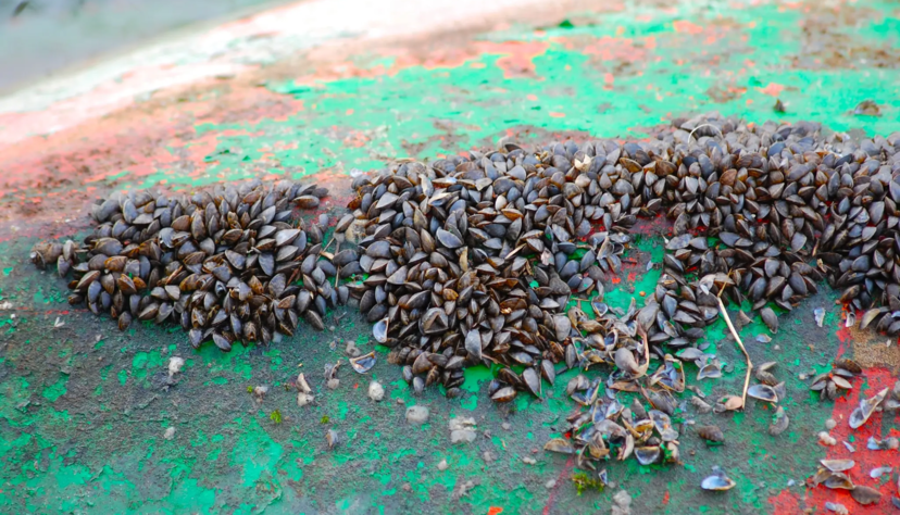 Quagga-Dreikantmuscheln sorgen am Bodensee bereits für Probleme, indem sie Rohre verstopfen und in Fischernetzen hängen bleiben. Die Muschelart wurde nun auch in Heilbronn im Neckar gesichtet. Quagga-Dreikantmuscheln sorgen am Bodensee bereits für Probleme, indem sie Rohre verstopfen und in Fischernetzen hängen bleiben. Die Muschelart wurde nun auch in Heilbronn im Neckar gesichtet.