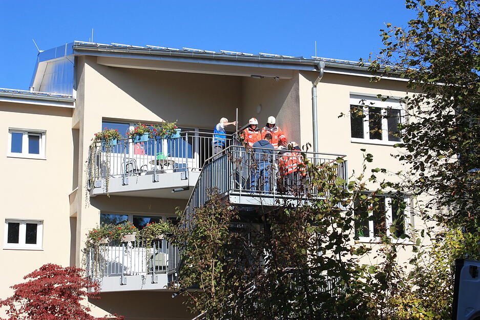 EU-Katastrophenschutzübung "Magnitude" in Schwarzach.