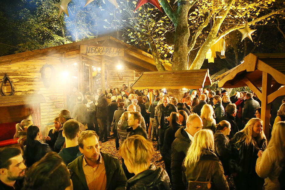 Er&ouml;ffnung Winterdorf Heilbronn