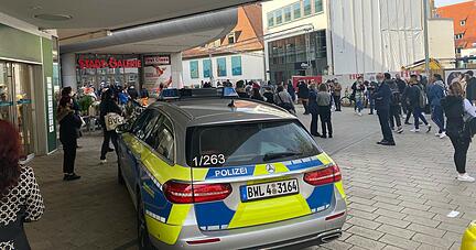 Feuerwehreinsatz in der Stadtgalerie