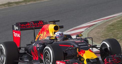 Der Rennwagen RB12 von Red Bull. Foto: Alejandro Garcia