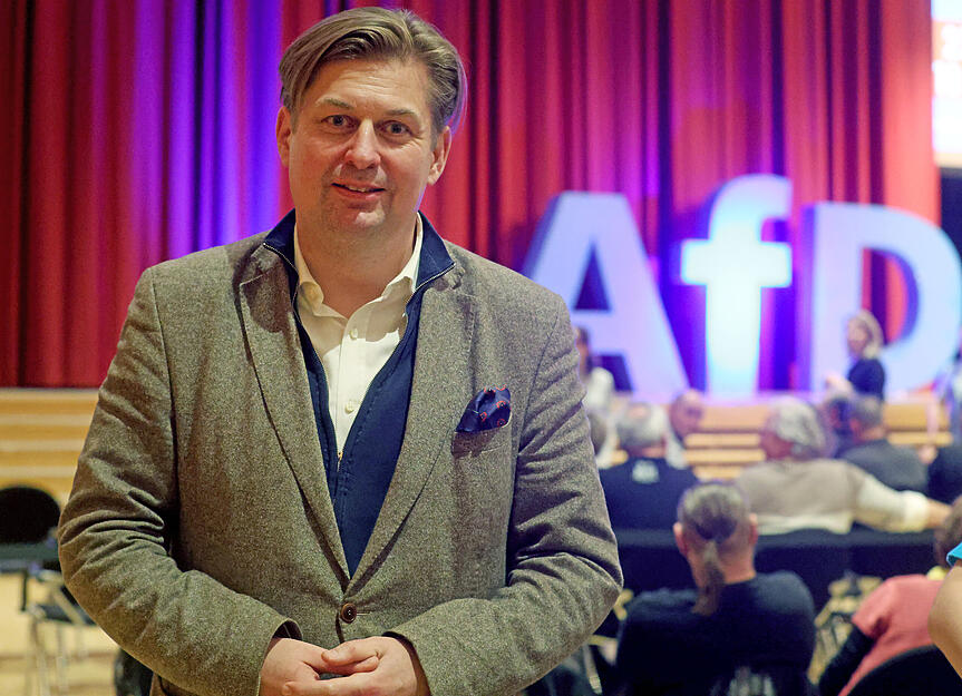 Maximilian Krah ist Spitzenkandidat der AfD für die Europawahl im Sommer.