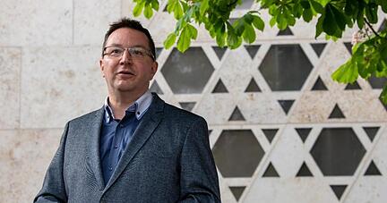 Michael Blume, Antisemitismusbeauftragter der Landesregierung Baden-Württemberg, spricht.
