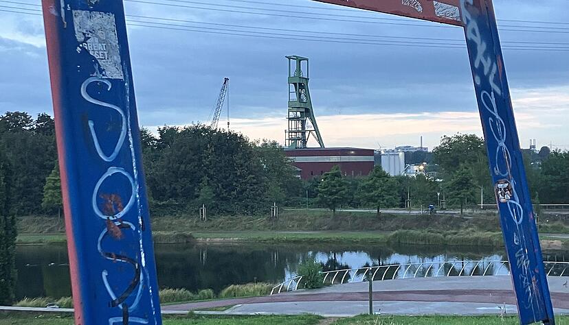 Krupp-Park in Essen: Die Ruhrmetropole holte 2017 den Green-Capital Award, um den sich Heilbronn bewirbt.