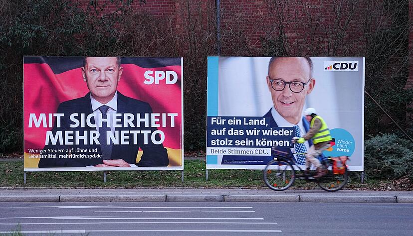 Die Redezeit der beiden Kandidaten wird diesmal nicht eingeblendet. (Archivbild)