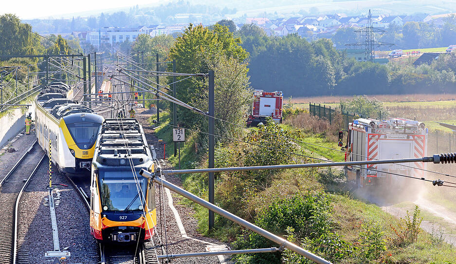 Für das Szenario wurde der Streckenabschnitt der Kraichgaubahn zwischen Leingarten und Schwaigern genutzt, der wegen Bauarbeiten zum zweigleisigen Ausbau derzeit ohnehin gesperrt ist. Für das Szenario wurde der Streckenabschnitt der Kraichgaubahn zwischen Leingarten und Schwaigern genutzt, der wegen Bauarbeiten zum zweigleisigen Ausbau derzeit ohnehin gesperrt ist.