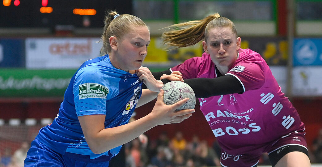 Winkt ein neuer Vertrag: Angunn Gudmestad (links) darf ungeachtet ihrer schweren Verletzung bei der Sport-Union bleiben &ndash; sofern sie es denn m&ouml;chte.