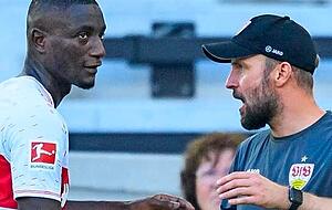 Zwei Köpfe des VfB-Erfolges: Serhou Guirassy (links) und Sebastian Hoeneß.