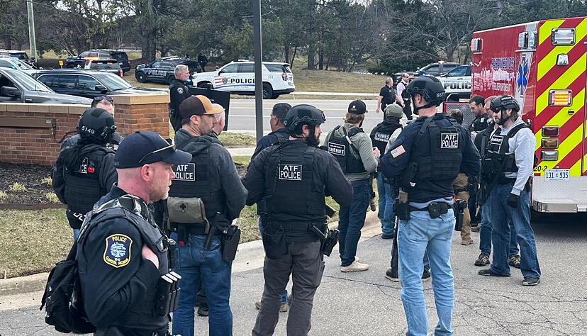 Gro&szlig;einsatz bei einer Synagoge in Michigan.