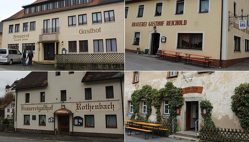 Eine Tagestour mit Biergenuss: Der 14 Kilometer lange Brauereienwanderweg verbindet die vier Aufse&szlig;er Braust&auml;tten. Fotos: Tobias Wieland